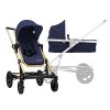 BRITAX SET Kočík Seed Papilio Copper, Black/Dark Navy