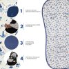ZOPA Priedušná podložka do kočíka Breeze, Sailor Blue