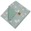 EKO Deka bavlnená s podšívkou VELVET Dogs Mint 100x (Varianta 80 cm)