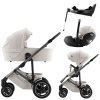 BRITAX Set kočík Smile 5Z + hlboká korba + autosedačka Baby-Safe PRO + Vario Base 5Z Lux, Soft Taupe