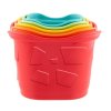 CHICCO Poháriky stohovacie farebné Eco+ 6m+