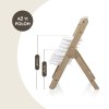 ZOPA Drevená jedálenská stolička Clipp & Clapp, Black
