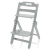 ZOPA Drevená jedálenská stolička Clipp & Clapp, Grey