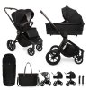 MUUVO Kočík kombinovaný Quick SE (Varianta  2 Diamond graphite set 2v1)