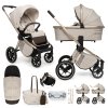 MUUVO Kočík kombinovaný Quick Boho (Varianta  Beige set 2v1)