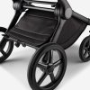 Bugaboo Fox 5 bassinet seat stroller black moonlight chassis black moonlight fabrics black moonlight sun canopy x PV007361 07
