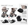 Moon PIÚ Maxi set Black chrome - SAND