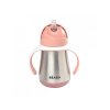 Hrnček termoizolačný so slamkou nerez 250ml Pink