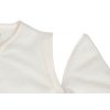 Spací vak 2v1 70cm Rib Ivory