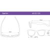REAL SHADES Sluneční brýle Surf 4+, White Iconic