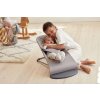 Lehátko Babybjorn Bouncer Bliss  Sand Grey Woven tm.šedá konštrukcia