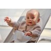 Lehátko Babybjorn Balance Soft Silver white mesh svetlá konštrukcia