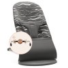 Lehátko Babybjorn Bouncer Bliss Anthracite Landscape print cotton s hračkou Googly Eyes Black/White