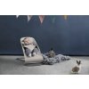 BABYBJORN Lehátko BabyBjörn Bouncer Bliss Sand Grey Woven + hračka oči Googly Eyes