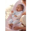 Babybjorn lehátko Balance SOFT Light Pink Grey Woven jersey