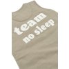 Meyco Jumper 104 cm Slub TEAM NO SLEEP - Taupe/offwhite