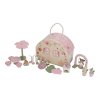 Domček pre víly drevený prenosný Fairy Garden