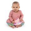 INGENUITY Hračka senzorická na C krúžku Crinklet™ mýval Deni 0m+