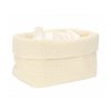 Košík pletený veľký Pure Soft White