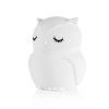 ZOPA Silikónová nočná LED lampička s hudbou veľkosti L, Owl
