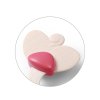 BABYONO Hrkálka s hryzačkou 3m+ Heart