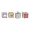 LITTLE DUTCH Kocky textilné 4 ks Fairy garden
