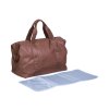 Prebaľovacia taška Mommy Bag Signature Vegan Leather Dark Brown