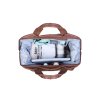 Prebaľovacia taška Mommy Bag Signature Vegan Leather Dark Brown