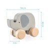 ZOPA Dřevěné jezdící zvířátko, Rabbit