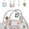 KINDERKRAFT Deka hracia s hrazdičkou Cozyplay Light Grey