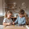 ZOPA Drevená hra Montessori Počítanie