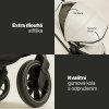 ZOPA Set športový kočík Move Cross 5 + hlboká korba XL 5 + adaptéry, Shade Grey