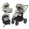 ZOPA Set kočík Move Cross 5 + hlboká korba Move XL 5 + autosedačka XM podľa vlastného výberu + báza, Ivory Beige
