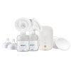 Philips AVENT Odsávačka materského mlieka elektronická nabíjacia DUO SCF398/11
