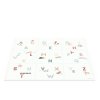PlayandGo EEVAA alphabet foam playmat lying view