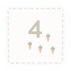 PlayandGo EEVAA numbers foam playmat number 4 ice creams