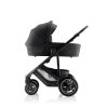 BRITAX Sada kočíka Smile 5Z + hlboká vanička + autosedačka Baby-Safe PRO + základňa Vario Base 5Z Style, Carbon Black
