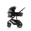BRITAX Sada kočíka Smile 5Z + hlboká vanička + autosedačka Baby-Safe PRO + základňa Vario Base 5Z Style, Carbon Black