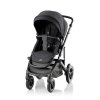 BRITAX Sada kočíka Smile 5Z + hlboká vanička + autosedačka Baby-Safe PRO + základňa Vario Base 5Z Style, Carbon Black