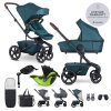 EASYWALKER Kočík kombinovaný Harvey⁵ Premium (Varianta  Jade Green XXL RWS + KIDDY Evoluna i-size 2)