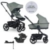 EASYWALKER SET Kočík 4v1 Harvey⁵ 2v (Varianta 1 Agave Green LITE RWS + CYBEX Aton B2 i-Size + základňa)