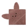 19861 4 1033 42 kaputzenbadetuch 75x75cm tierform hase rosa 02