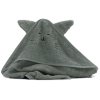 19864 5 1033 44 kaputzenbadetuch 75x75cm tierform katze grun 01