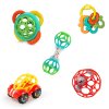 BRIGHT STARTS Hračka Oball set Soothers & Shakers™ 5ks 0m+