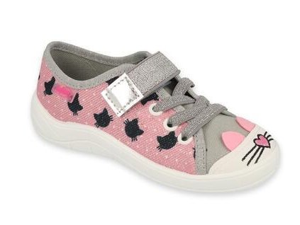 43166 1 251x184 25 divci tenisky befado 1sz ruzove kocky