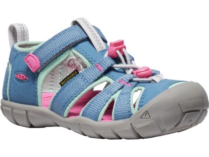 Keen Seacamp II CNX YOUTH Coronet Blue - Hot Pink