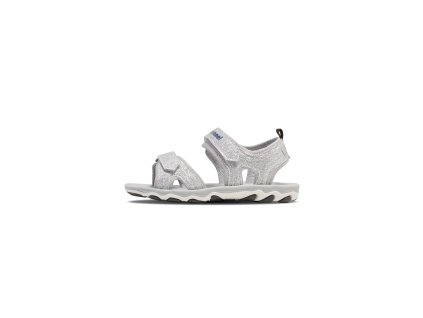 HU 203306-1508 SANDAL GLITTER JR - SILVER