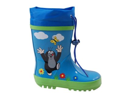 Pidilidi PL0016-04 Holínky modrá krtek