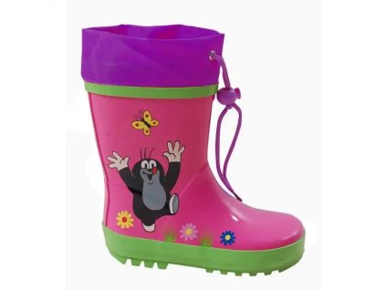 Pidilidi PL0017-03 Holínky růžová krtek