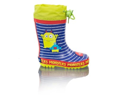 Pidilidi PL0094-04 Holínky modrá monsters